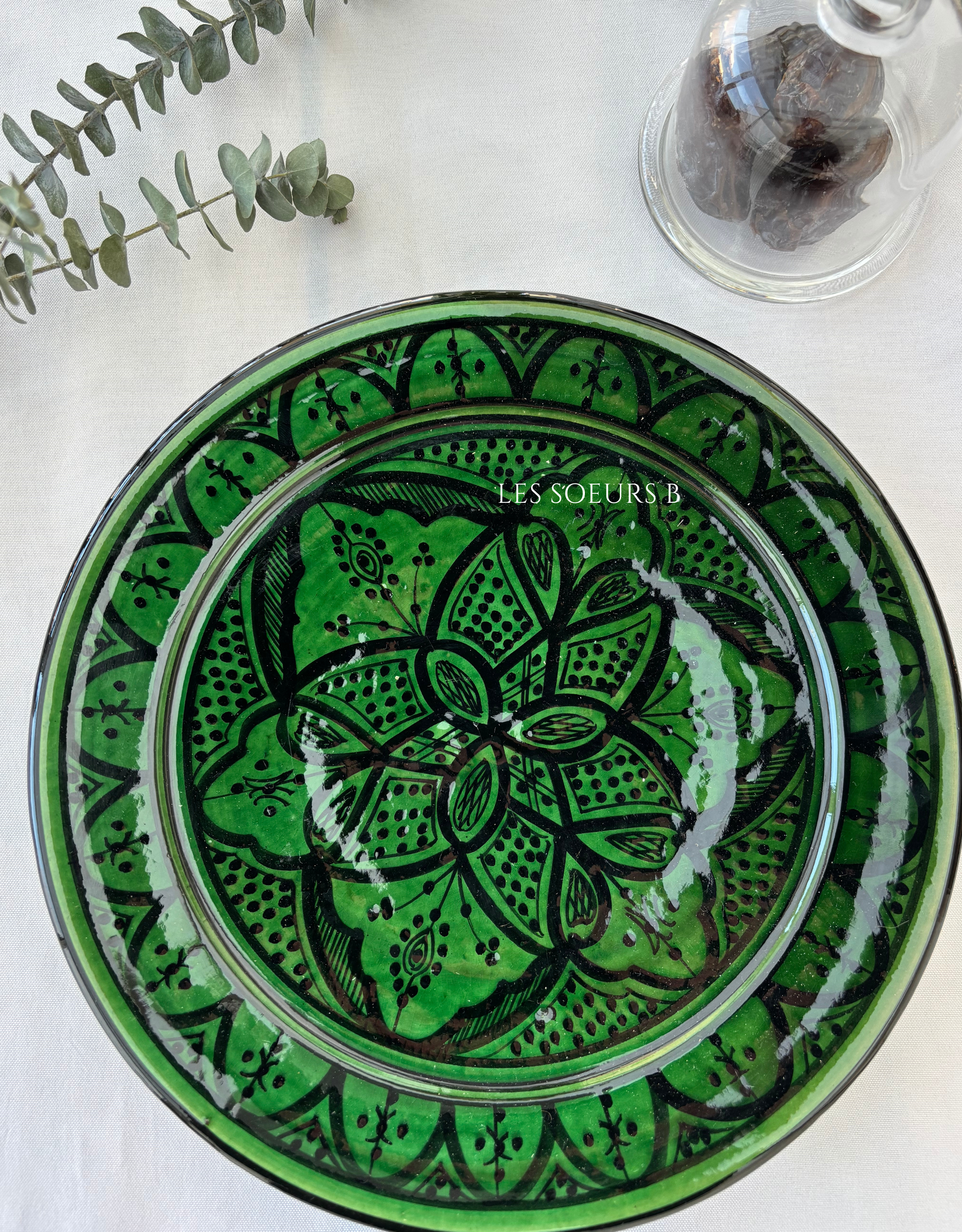 Assiettes verte